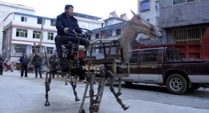 مواطن صيني «على المعاش» يصمم الحصان الآلي