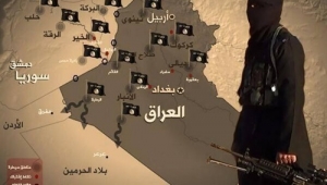 خريطة داعش الجديدة تظهر تحرك التنظيم نحو السعودية والأردن
