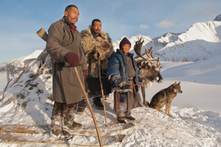 تعرف بالصور على قبيلة راكبي الرنة في منغوليا
