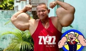 صاحب اكبر عضلات في البرازيل ,باباي يعود من جديد