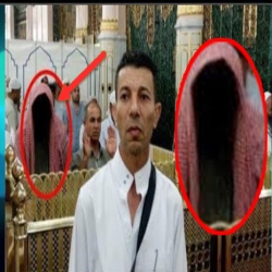  فيديو - حقيقة الصورة التي أرعبت الكثير من الناس لظهور جني خلف أحد الأشخاص في المسجد النبوي
