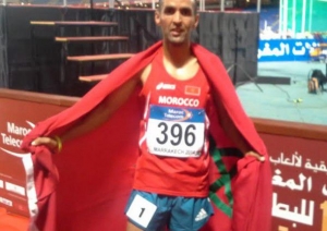 العداء المغربي مصطفى لعزيز يهدي المغرب أول ميدالية فضية