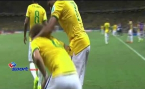 شاهد اهداف مباراة البرازيل 2-1 كولومبيا نهائيات كأس العالم 2014