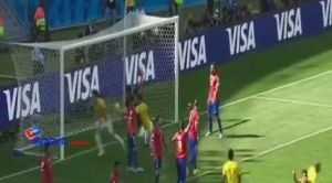 شاهد اهداف مباراة البرازيل 1-1 تشيلي نهائيات كأس العالم 2014