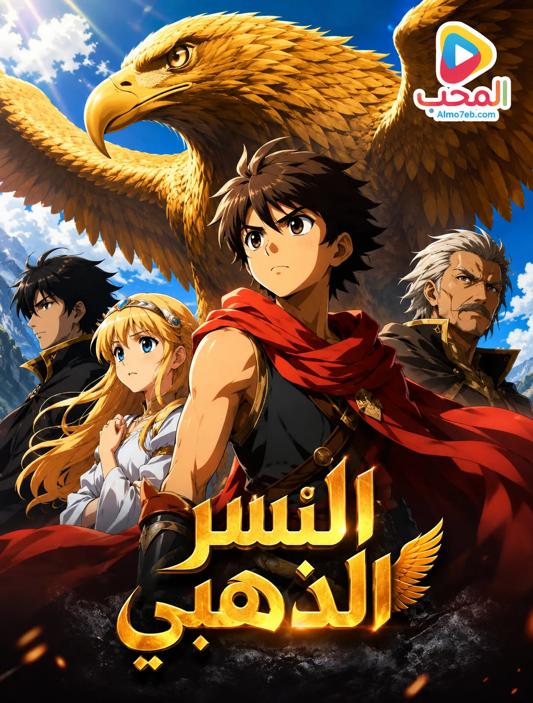 مسلسل الانمي النسر الذهبي مدبلج